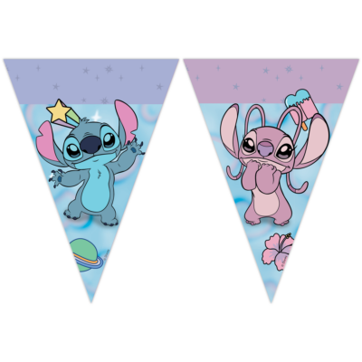 Fánalengja, Pappa, Stitch/Angel, 9 flögg