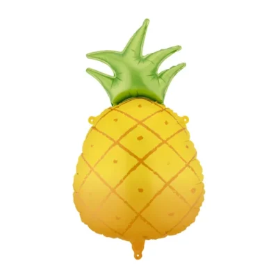 Álblaðra með helíumi, Ananas, 68cm