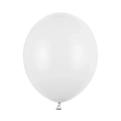 Latexblöðrur, 30cm, Hvítar, 50 stk