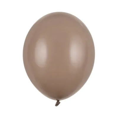 Latexblöðrur, 30cm, Brúnar, 50 stk