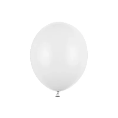 MINI, Latexblöðrur, 12cm, Hvítar, 100stk