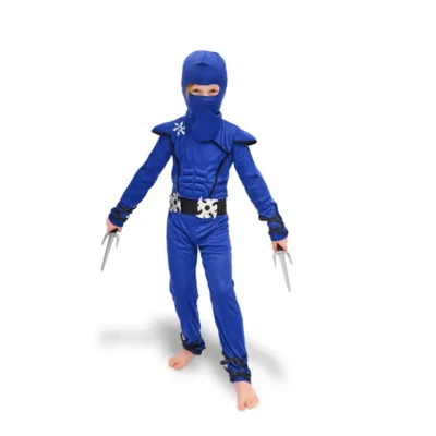 Ninja, Blá, St. 116-128 cm